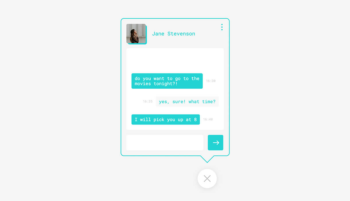 Daily UI 13 - Direct Messaging